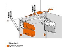 AVENTOS HL top L25/39 SERVO-DRIVE корпус 480-580 мм белый