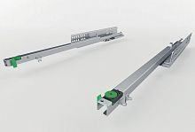 Excel G550B Направляющие част. выдв. открытие от нажатия (с замками и синхронизацией)