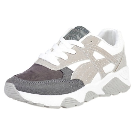 Кроссовки для девочек 26 серые