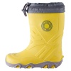 Резиновые сапоги для девочек 25 желтый