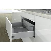 ArciTech, комплект короба с надставкой DesignSide, 126 мм/218 мм/350 мм, цвет серебристый