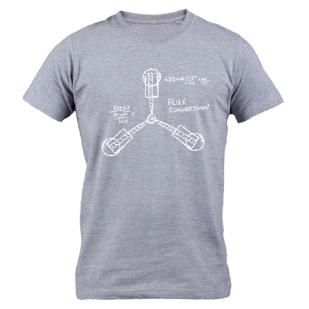 Мужская футболка Серый S