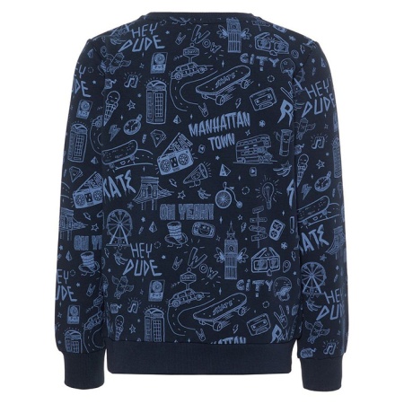 Толстовка для мальчика Темно-синий S